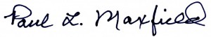 Paul's Signature (thick)